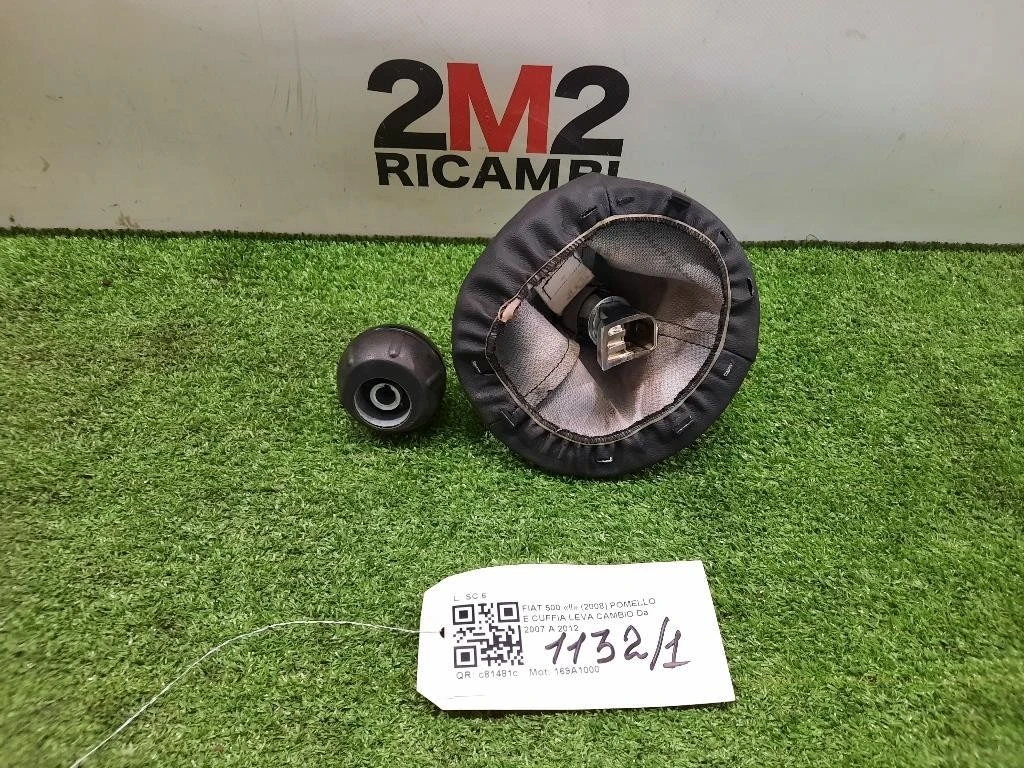 Pomello E Cuffia LEVA Cambio Fiat 500 II 2008
