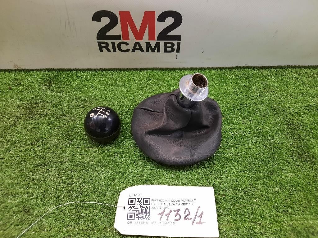 Pomello E Cuffia LEVA Cambio Fiat 500 II 2008