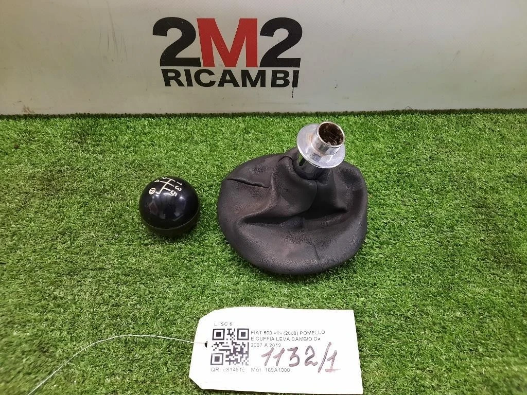 Pomello E Cuffia LEVA Cambio Fiat 500 II 2008