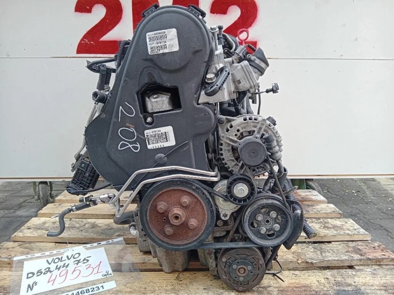 Motore Completo D5244T5 163 CV 121 KW Volvo V70 III 2008