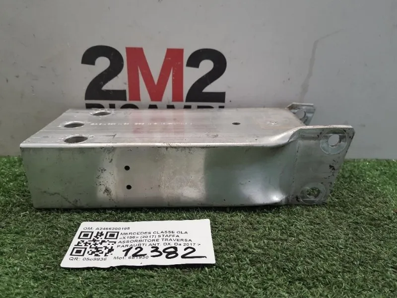 Staffa Assorbitore Traversa Paraurti ANT DX A2466200195 DX Mercedes Classe GLA X156 2017