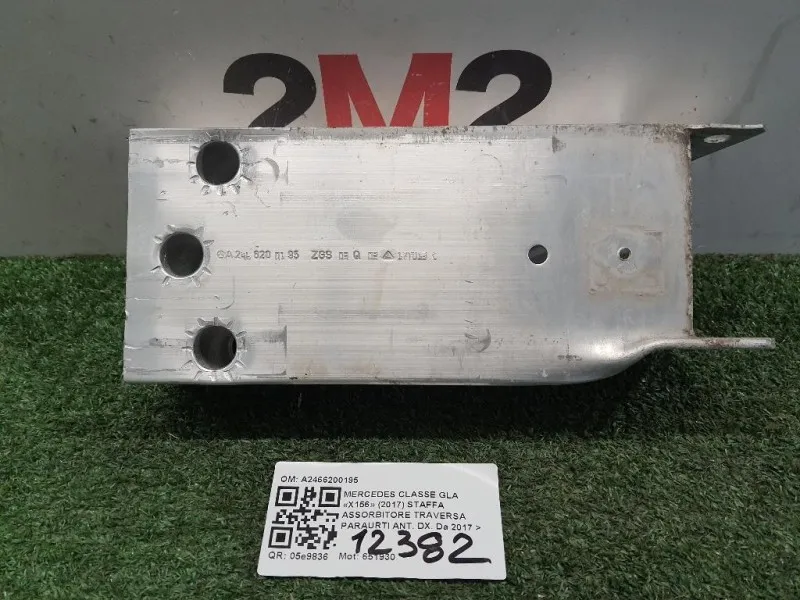 Staffa Assorbitore Traversa Paraurti ANT DX A2466200195 DX Mercedes Classe GLA X156 2017