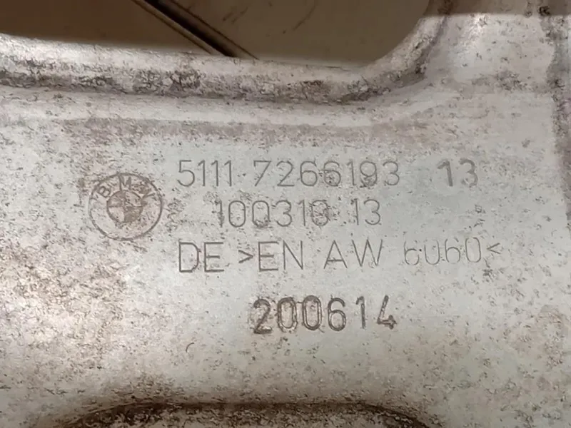 Staffa Assorbitore Traversa Paraurti ANT SX 5111 7266193-13 Bmw Serie 1 F20 Berlina 2012