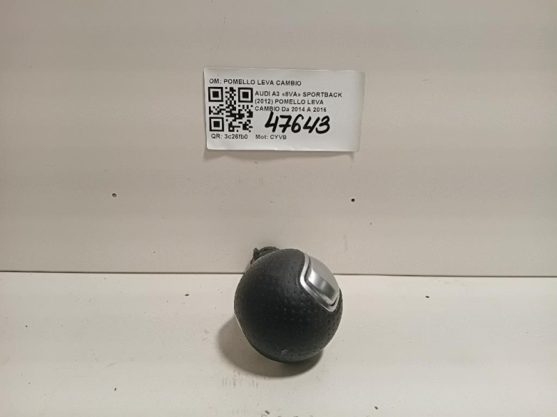 Pomello LEVA Cambio POMELLO LEVA CAMBIO Audi A3 8VA Sportback 2012