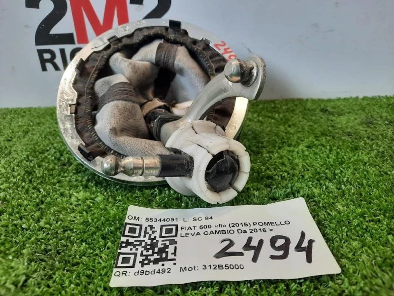 Pomello LEVA Cambio 55344091 Fiat 500 II 2015
