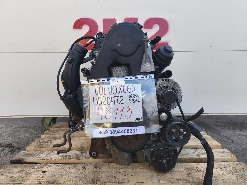 Motore Completo D5204T2 163 CV 119 KW Volvo XC60 I 2009