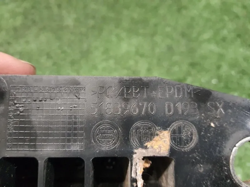 Staffa Assorbitore Traversa Paraurti ANT SX 51839670 SX Lancia Ypsilon III 2011