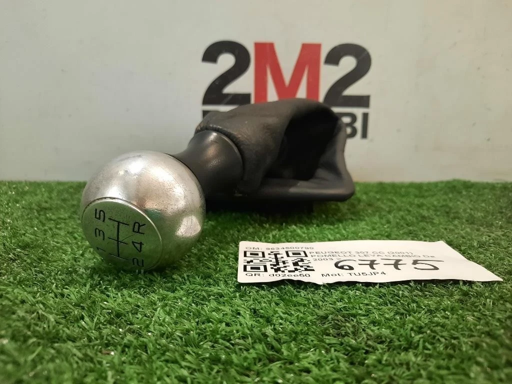 Pomello LEVA Cambio 9634500780 Peugeot 307 CC 2001