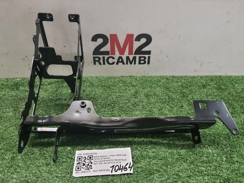 Staffa Collegamento Frontale ANT DX 51647245792 Bmw Serie 1 F20 Berlina 2012