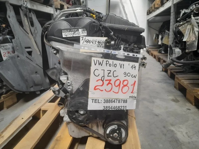 Motore Completo Revisionato CJZC 90 CV 66 KW Volkswagen POLO VI 2014