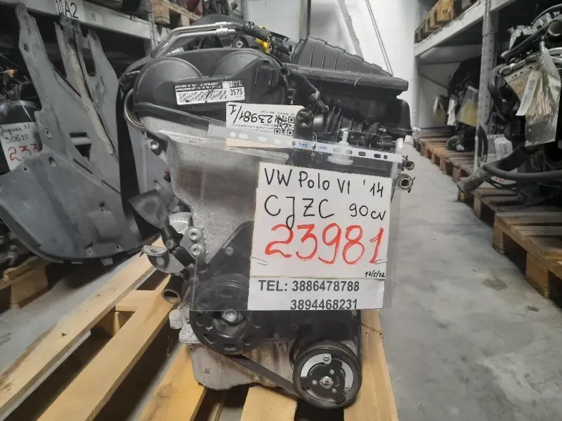 Motore Completo Revisionato CJZC 90 CV 66 KW Volkswagen POLO VI 2014
