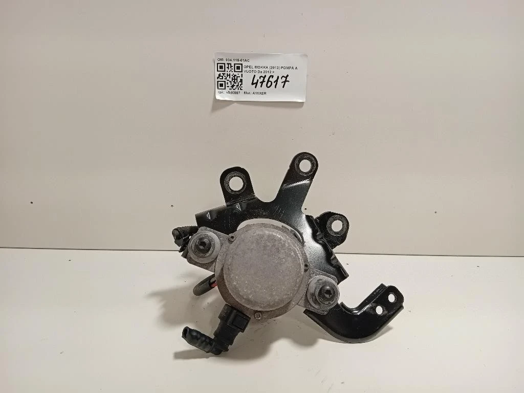 Pompa A Vuoto 934116-01AC Opel Mokka 2013