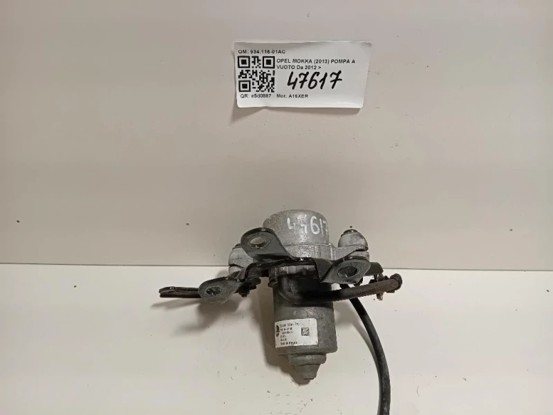 Pompa A Vuoto 934116-01AC Opel Mokka 2013