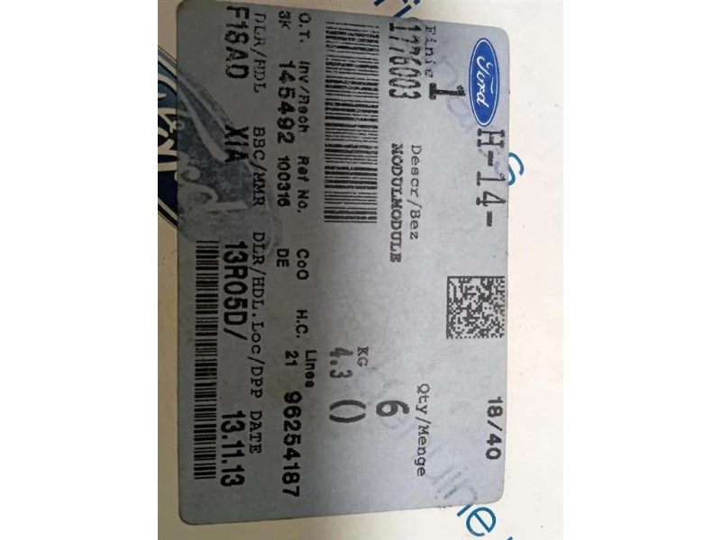 Motore Elettroventola DX 7M5T-14B533 AG Ford KUGA I 2008