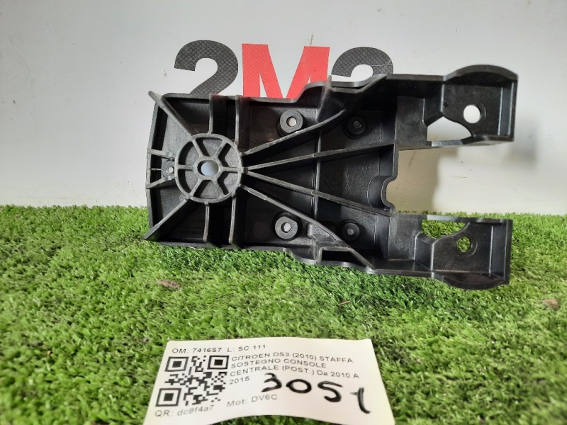 Staffa Sostegno Console Centrale POST 7416S7 Citroen DS3 2010