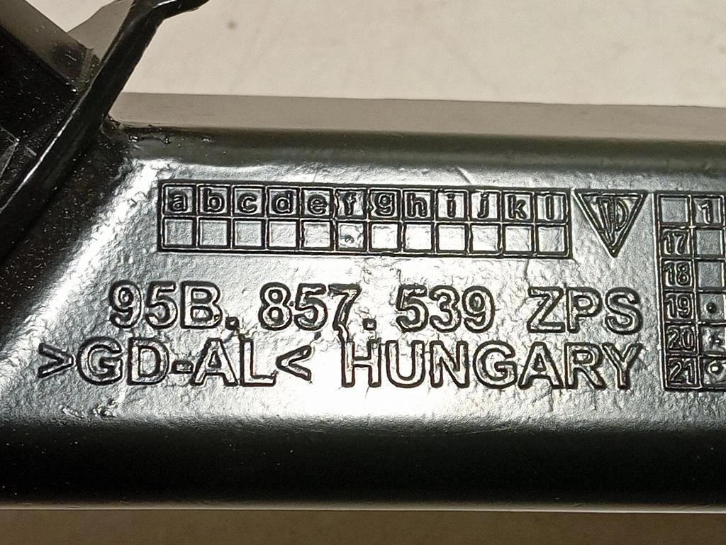 Staffa Sostegno Cruscotto SX 95B 857 539 ZPS Porsche Macan I 2014