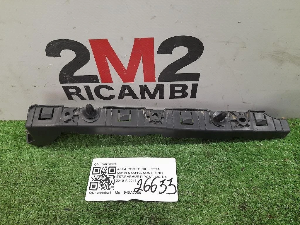 Staffa Sostegno Estparaurti POST DX 50513485 Alfa Romeo Giulietta 2010