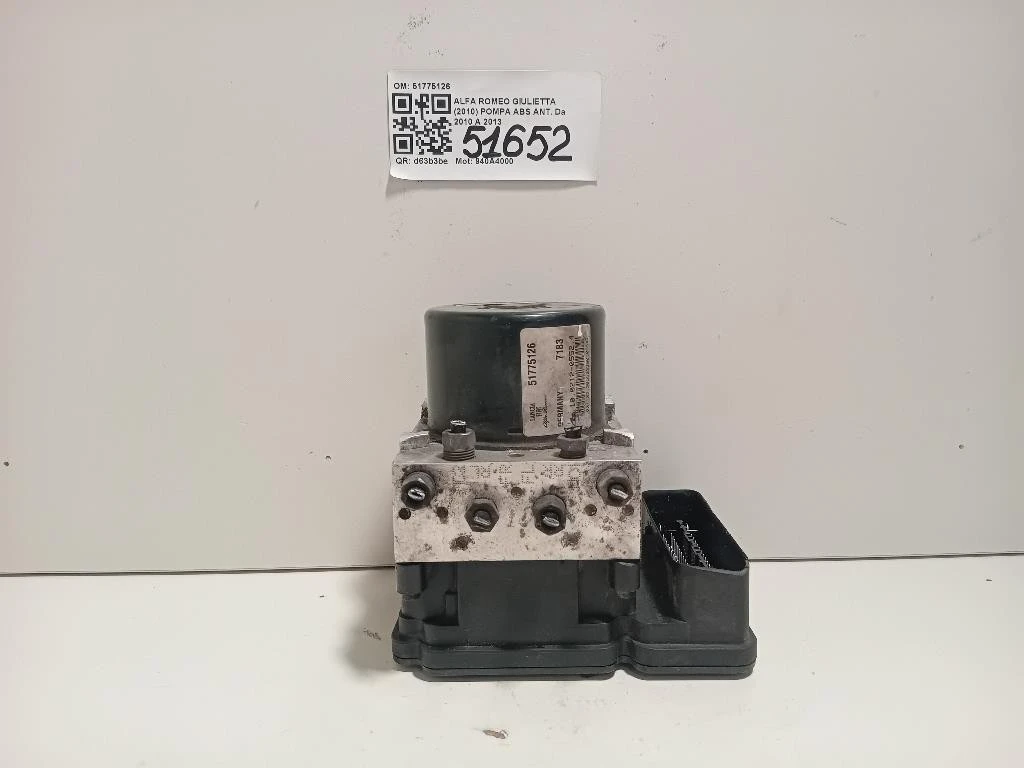 Pompa ABS ANT 51775126 Alfa Romeo Giulietta 2010