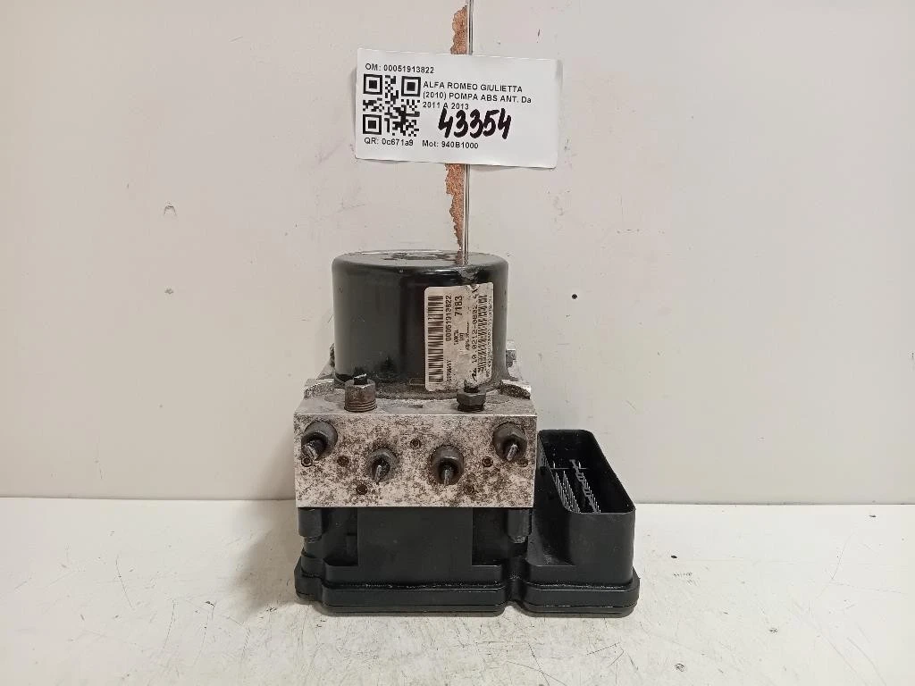 Pompa ABS ANT 00051913822 Alfa Romeo Giulietta 2010