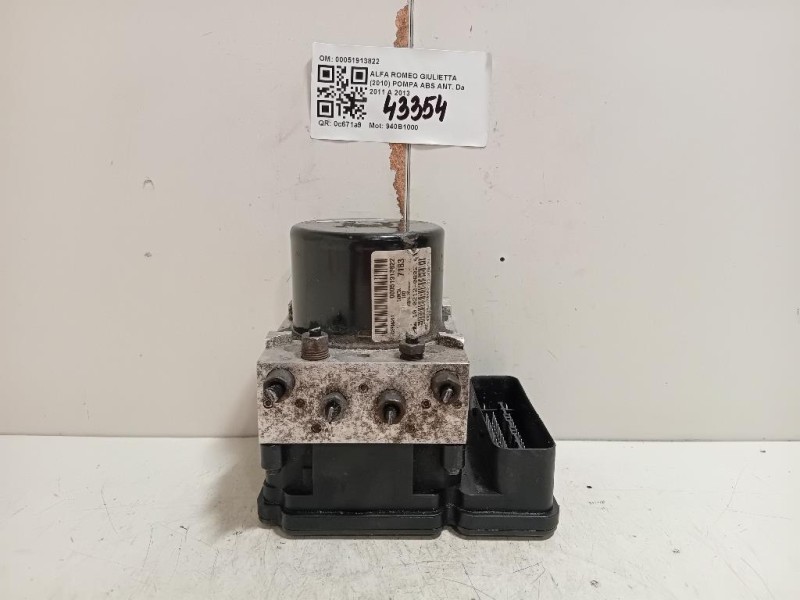 Pompa ABS ANT 00051913822 Alfa Romeo Giulietta 2010