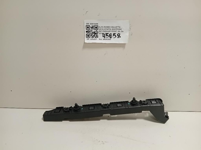 Staffa Sostegno Estparaurti POST SX 50513486 Alfa Romeo Giulietta 2010