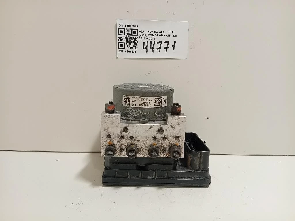 Pompa ABS ANT 51983920 Alfa Romeo Giulietta 2010