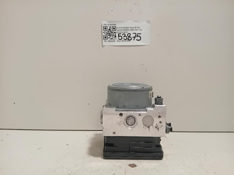 Pompa ABS ANT 51920296 Alfa Romeo Giulietta 2010