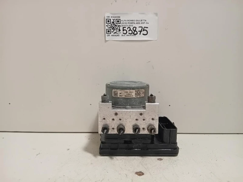 Pompa ABS ANT 51920296 Alfa Romeo Giulietta 2010
