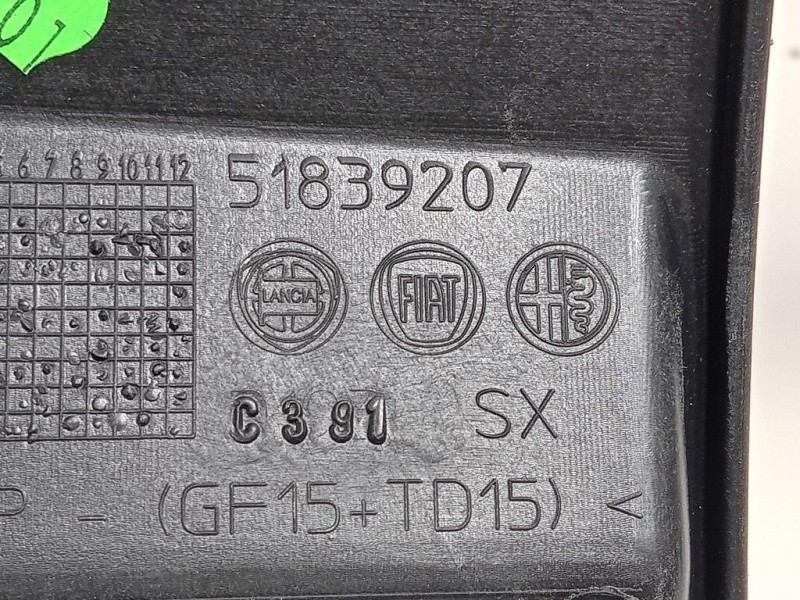 Staffa Sostegno Estparaurti POST SX 51839207 Lancia Ypsilon III 2011