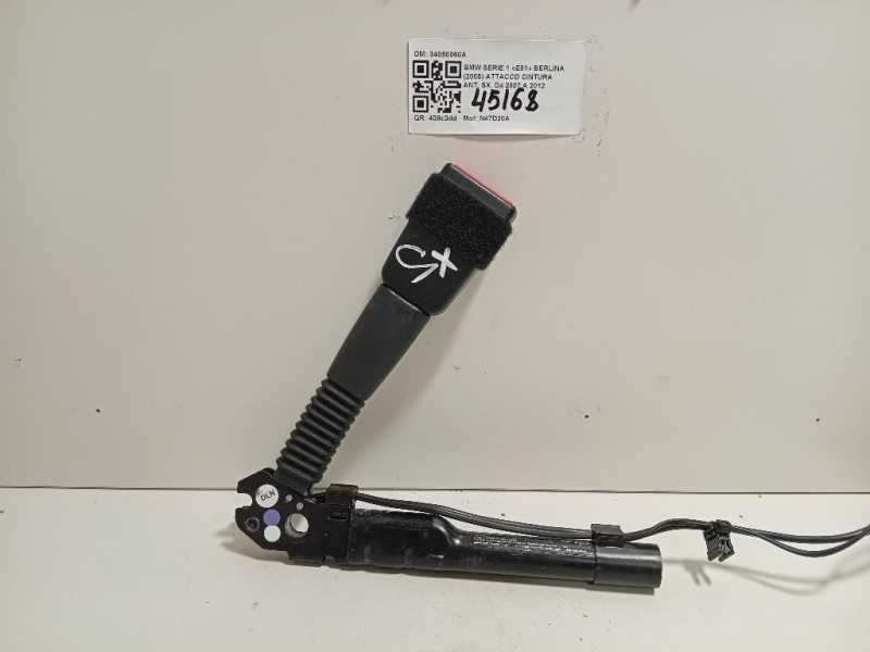 Attacco Cintura ANT SX 34050060A Bmw Serie 1 E81 Berlina 2005