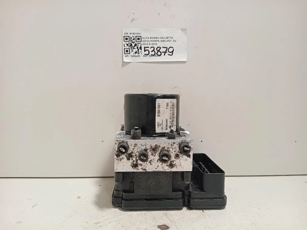 Pompa ABS ANT 51901331 Alfa Romeo Giulietta 2013