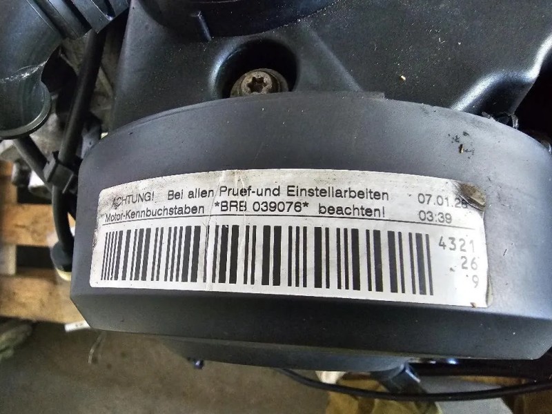 Motore Semicompleto BRB 116 CV 85 KW Audi A4 8ED Avant 2005