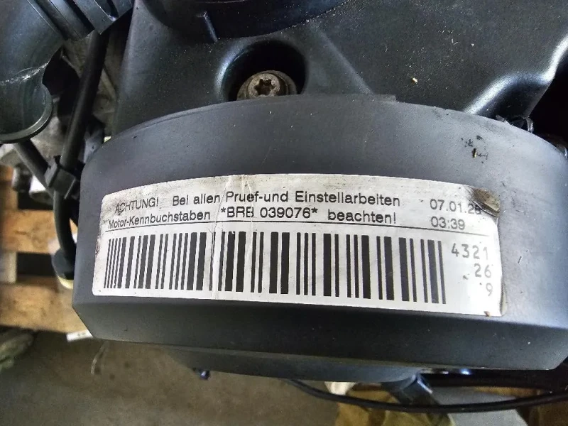 Motore Semicompleto BRB 116 CV 85 KW Audi A4 8ED Avant 2005