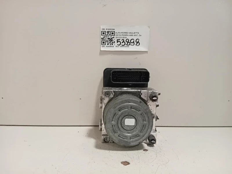 Pompa ABS ANT 51920296 Alfa Romeo Giulietta 2013