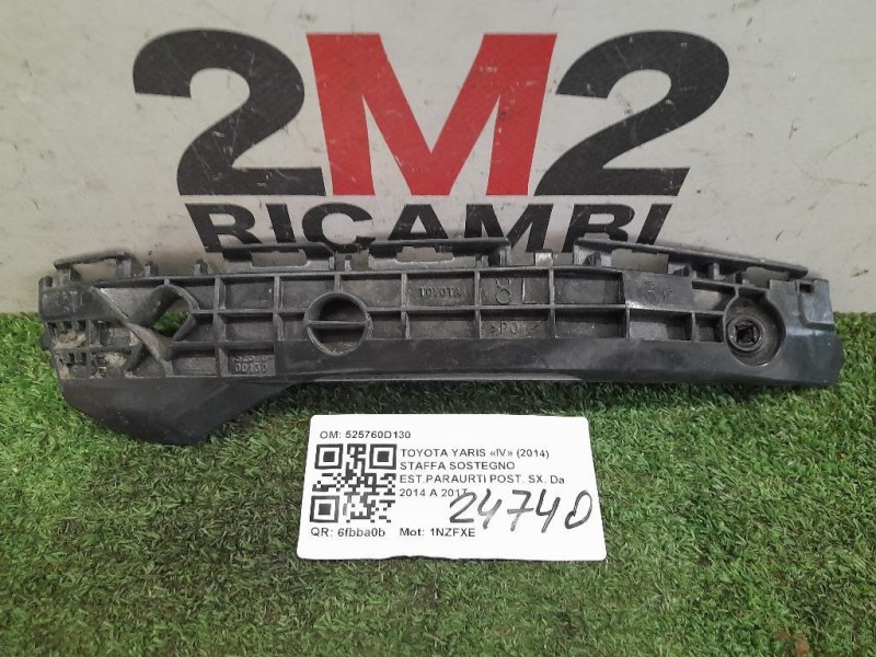 Staffa Sostegno Estparaurti POST SX 525760D130 Toyota Yaris IV 2014
