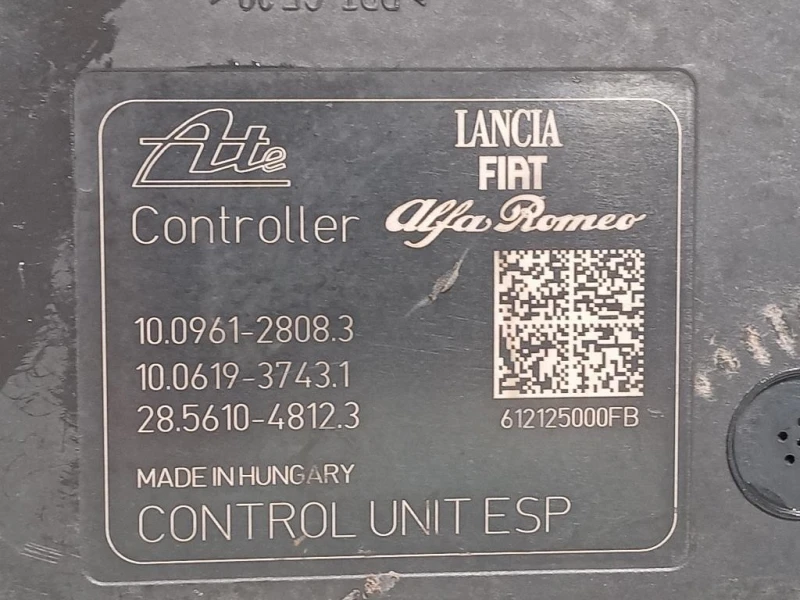 Pompa ABS ANT 00051901331 Alfa Romeo Giulietta 2013