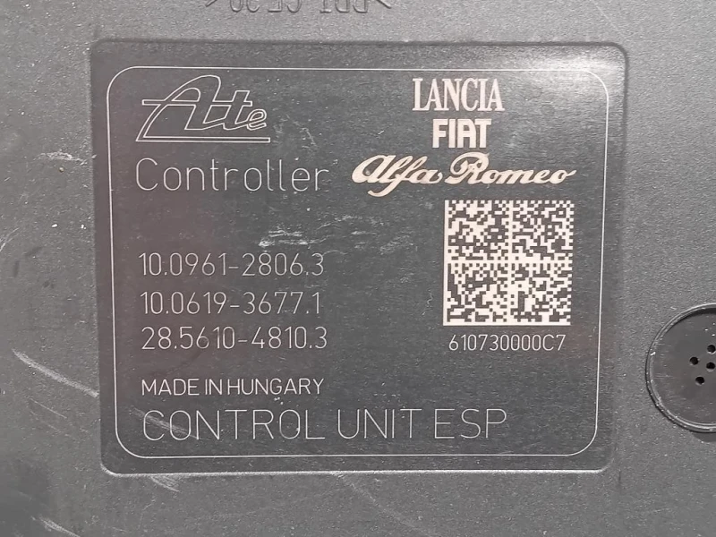 Pompa ABS ANT 51896323 Alfa Romeo Giulietta 2013