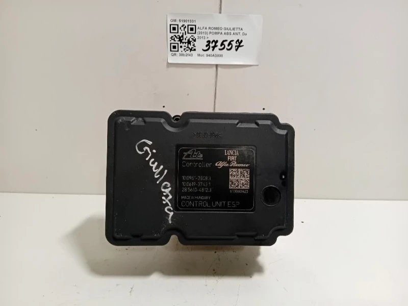 Pompa ABS ANT 51901331 Alfa Romeo Giulietta 2013