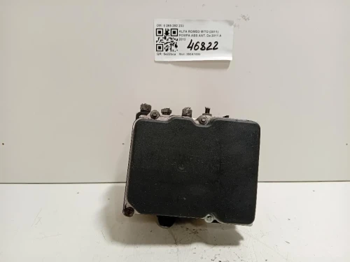 Pompa ABS ANT 0 265 252 233 0265252233 Alfa Romeo MITO 2011