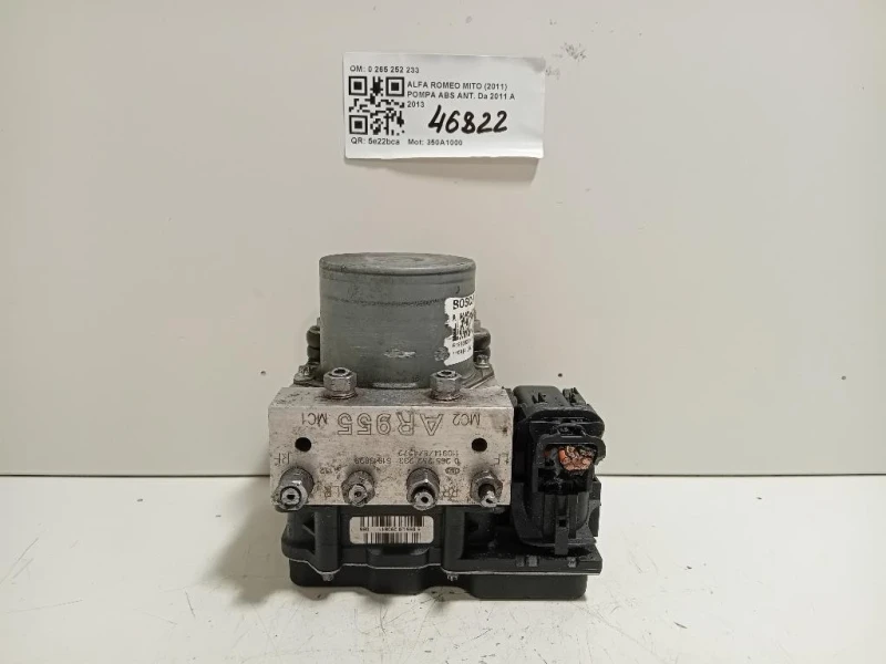 Pompa ABS ANT 0 265 252 233 0265252233 Alfa Romeo MITO 2011