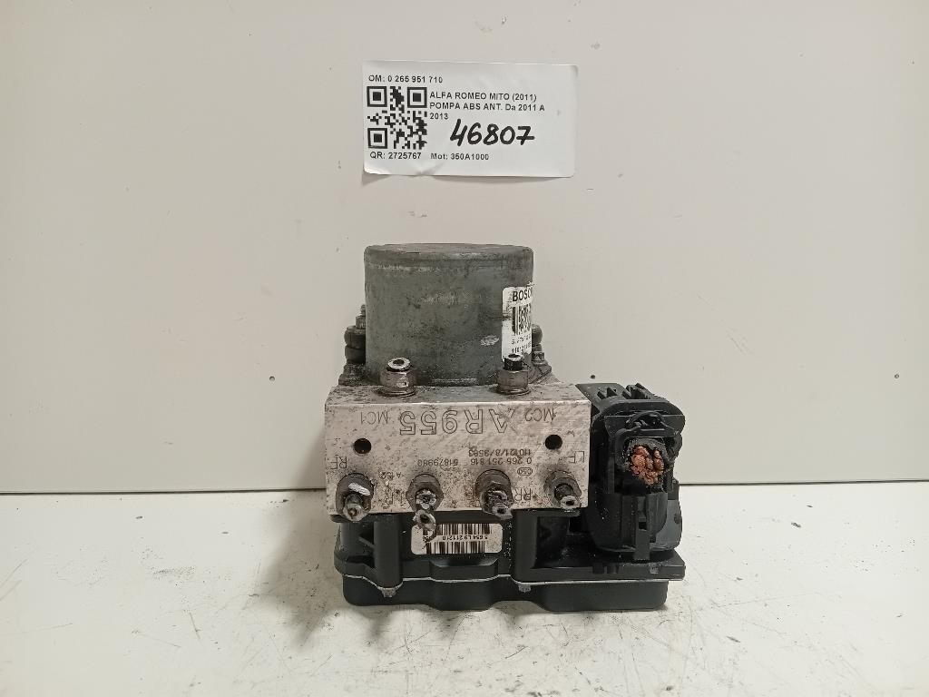 Pompa ABS ANT 0265951710 51879980 Alfa Romeo MITO 2011