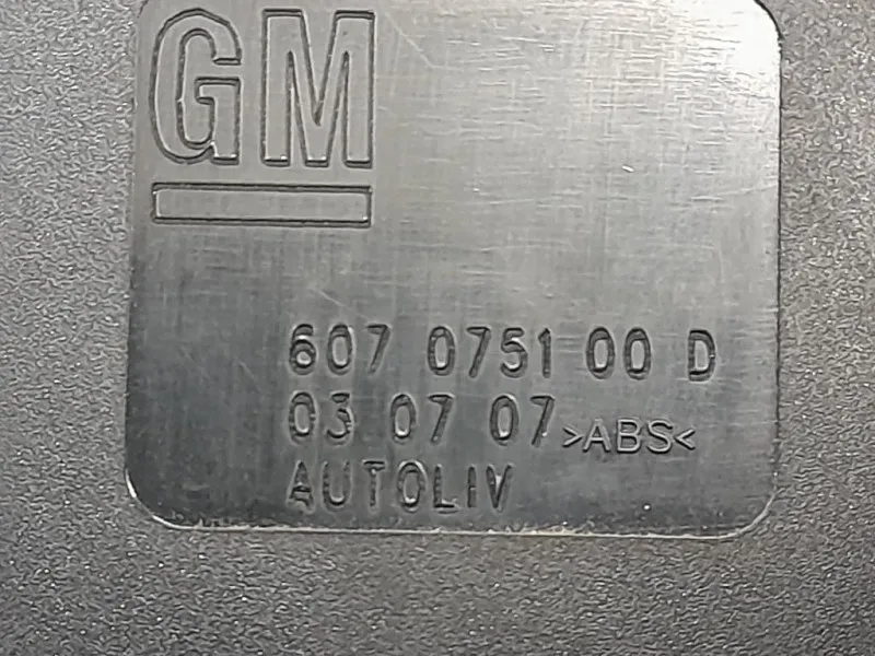 Attacco Cintura ANT DX 605277100B Opel Corsa D 2007