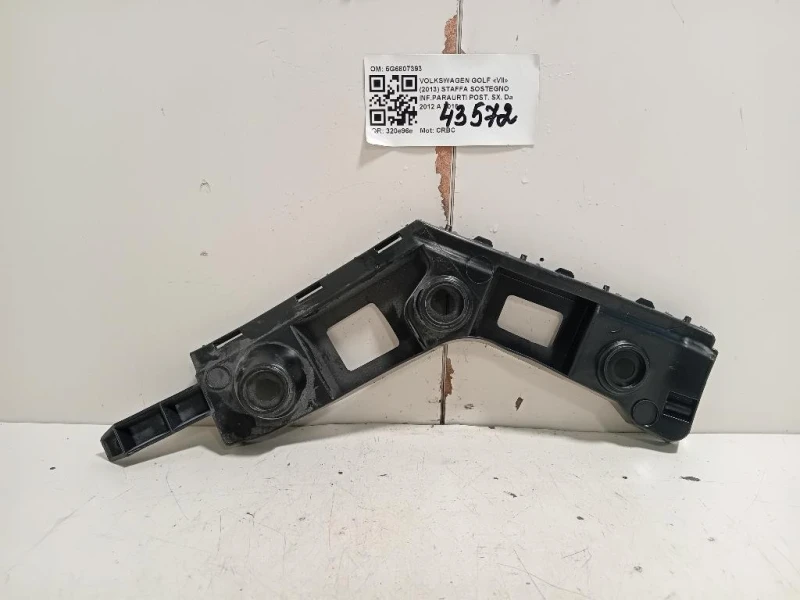 Staffa Sostegno Infparaurti POST SX 5G6807393 Volkswagen GOLF VII 2013