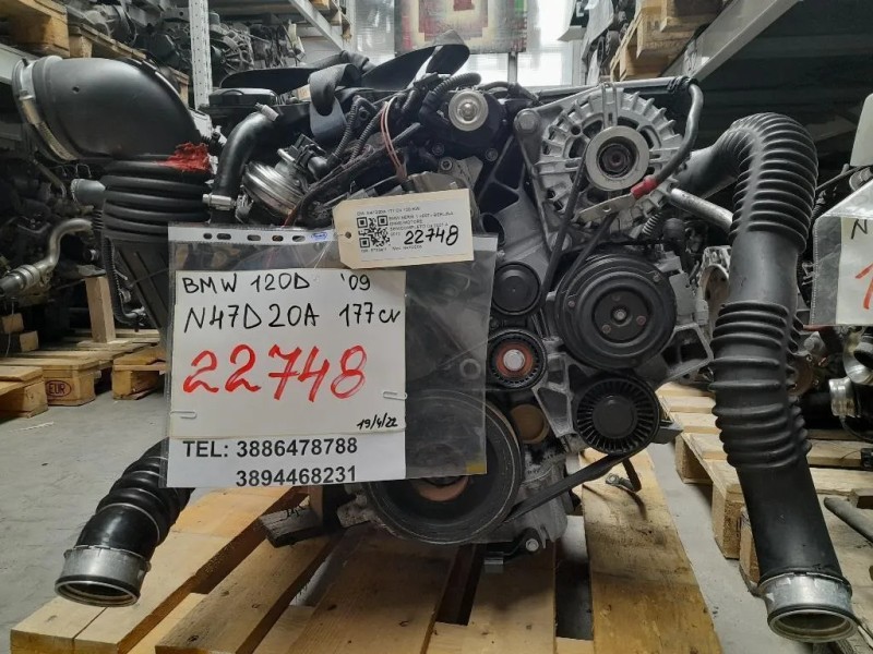 Motore Semicompleto N47D20A 177 CV 130 KW Bmw Serie 1 E87 Berlina 2005