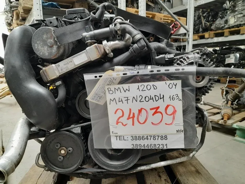 Motore Semicompleto M47N204D4 163 CV 120 KW Bmw Serie 1 E87 Berlina 2005