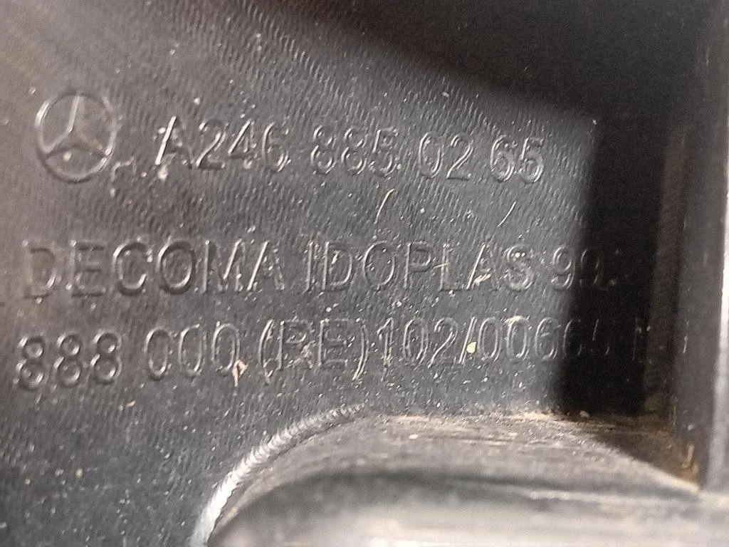 Staffa Sostegno Intparaurti POST A246 885 01 65 DX+SX Mercedes Classe B W246 2012