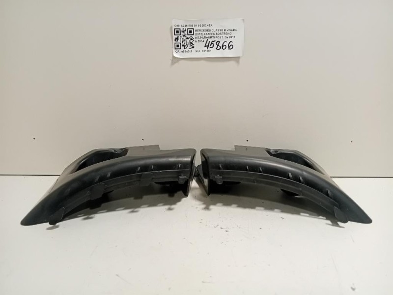 Staffa Sostegno Intparaurti POST A246 885 01 65 DX+SX Mercedes Classe B W246 2012