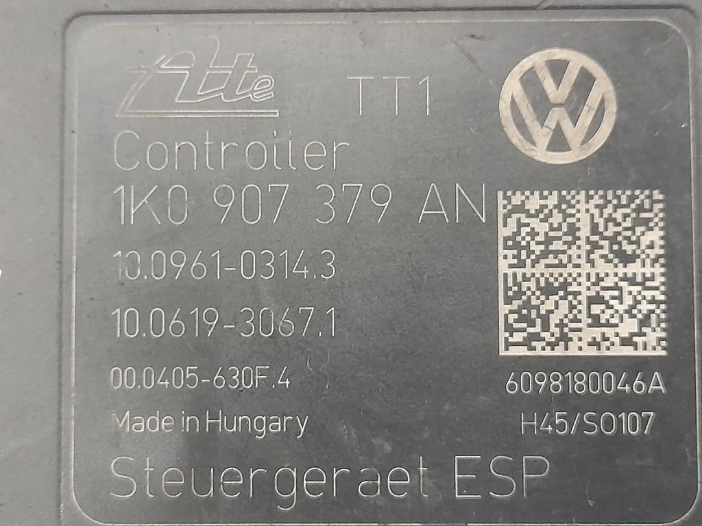 Pompa ABS ANT 1K0614517BJ Audi A3 8P7 Cabrio 2009