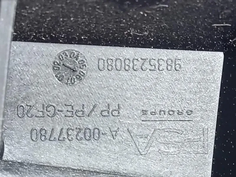 Staffa Sostegno Intparaurti POST 9835237980 DX+9835238080 SX Opel Mokka B 2020