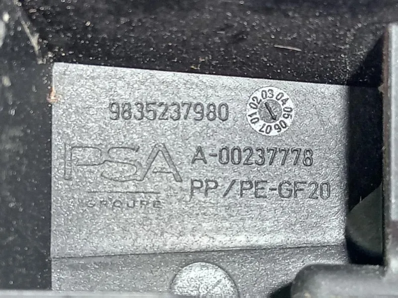 Staffa Sostegno Intparaurti POST 9835237980 DX+9835238080 SX Opel Mokka B 2020